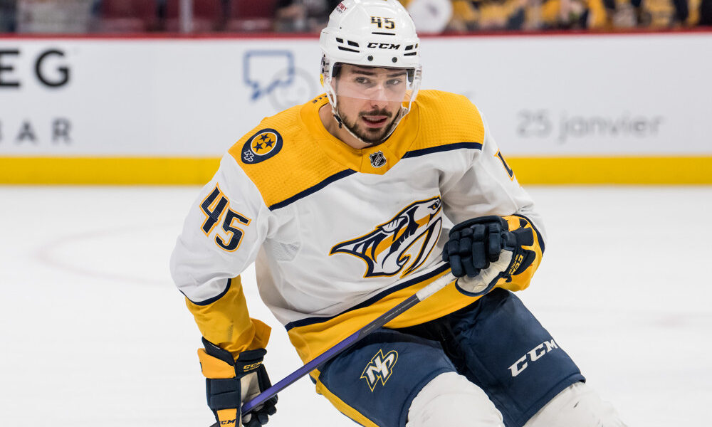 Tommy Novak on solving puzzles and his expected role in the Nashville  Predators' new offense - Penalty Box Radio