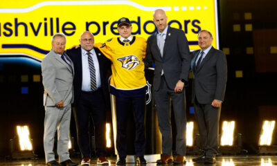 Egor Surin is picked by the Nashville Predators at the 2024 NHL Draft.