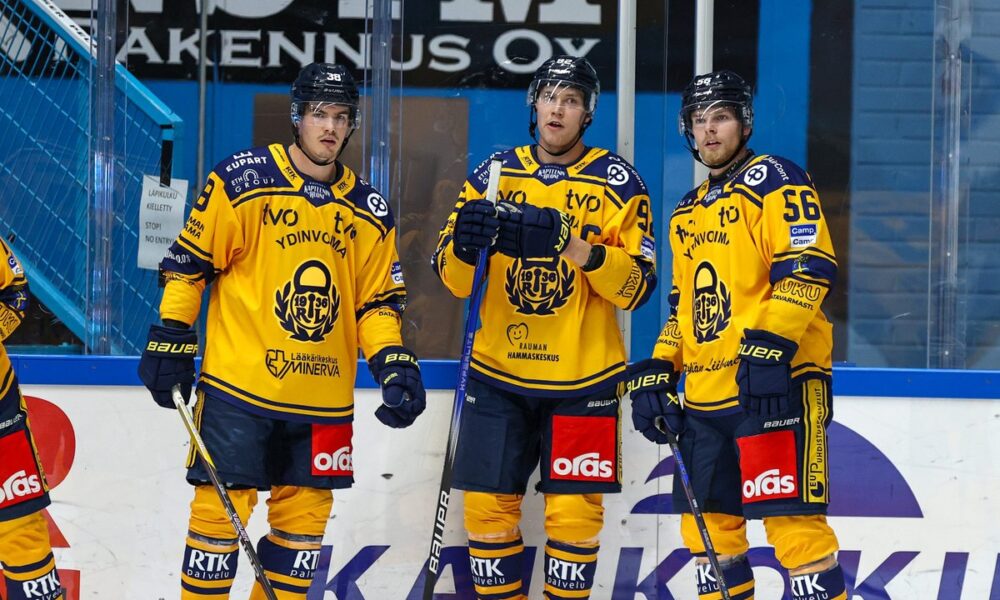 Preds prospect Anton Olsson skates for Lukko of the Finnish Liiga