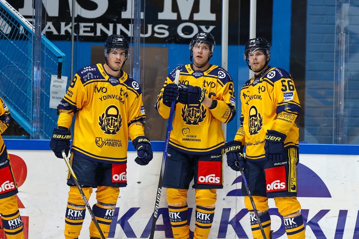 Preds prospect Anton Olsson skates for Lukko of the Finnish Liiga